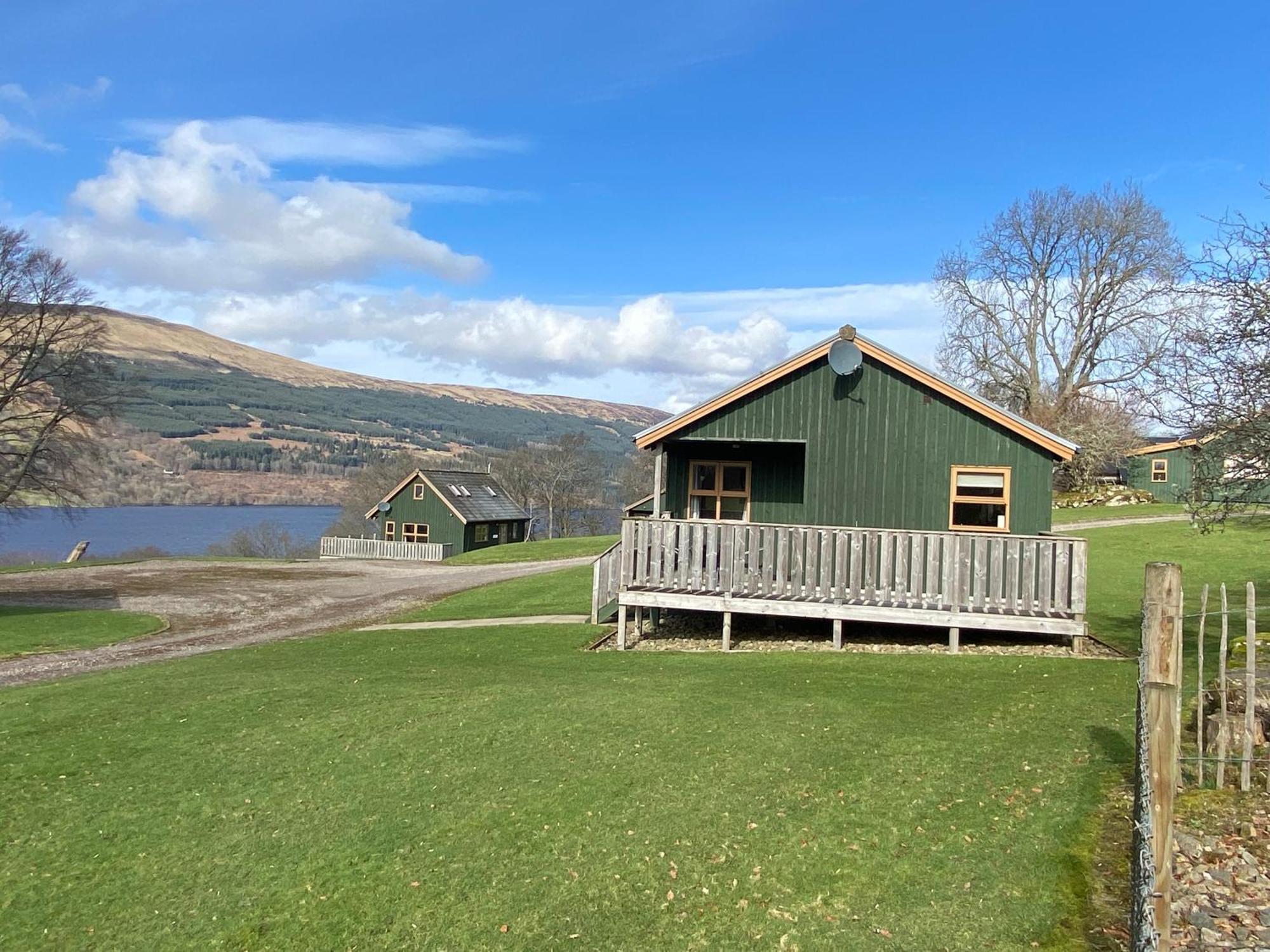 Bracken Lodges, Loch Tay, Linnie Lodge Aberfeldy Exterior foto